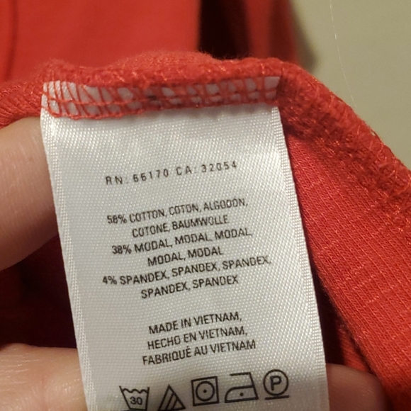 ❤ ANTHROPOLOGIE DELETTA LACE UP 3/4 SLEEVE TOP, SMALL - Picture 5 of 10